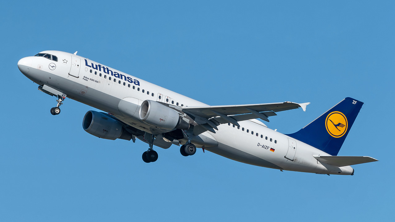 D-AIZF Lufthansa Airbus A320-200