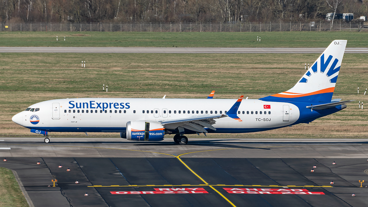 TC-SOJ SunExpress Boeing 737 MAX 8