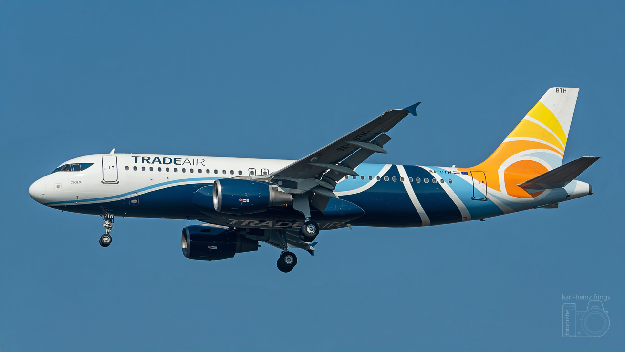9A-BTH Trade Air Airbus A320-200