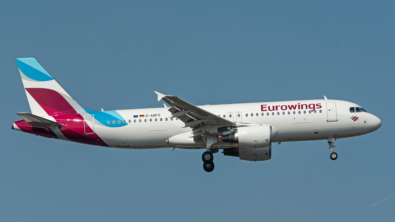 D-ABFO Eurowings Airbus A320-200