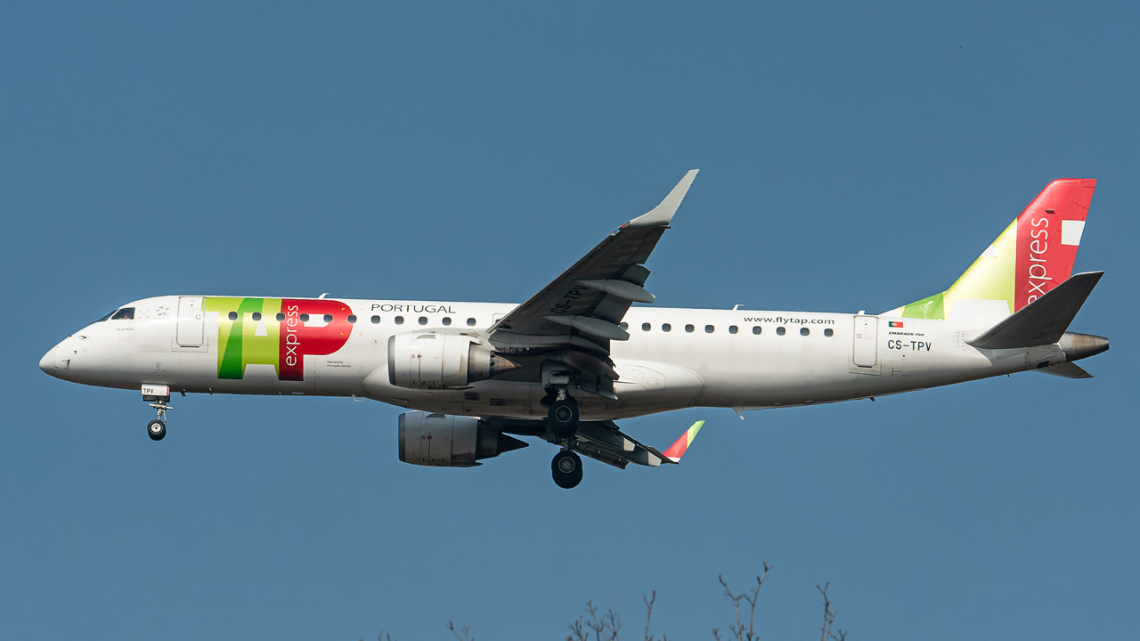 CS-TPV TAP Express Portugal Embraer ERJ-190