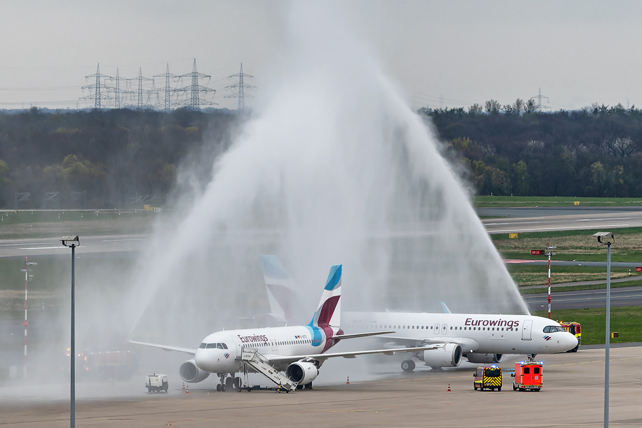 D-AENA Eurowings Airbus A320-200neo