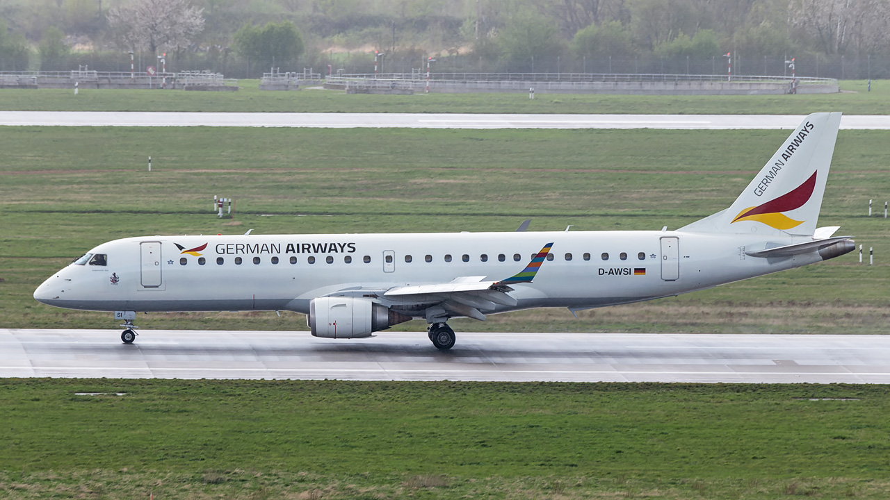 D-AWSI German Airways Embraer ERJ-190