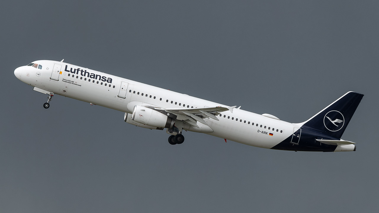 D-AIRK Lufthansa Airbus A321-100