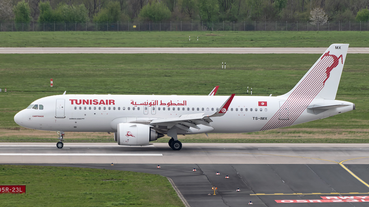 TS-IMX Tunisair Airbus A320-200neo