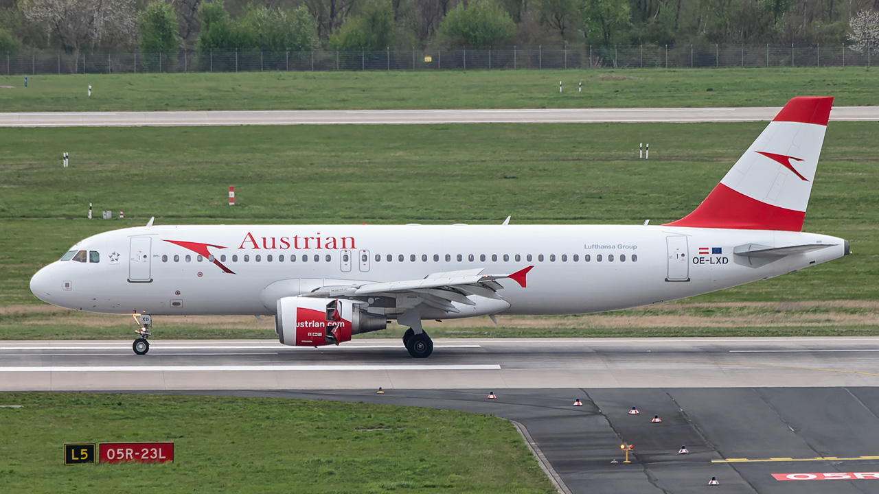 OE-LXD Austrian Airlines Airbus A320-200