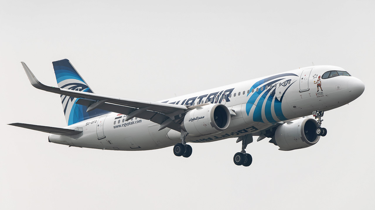 SU-GFO Egypt Air Airbus A320-200neo