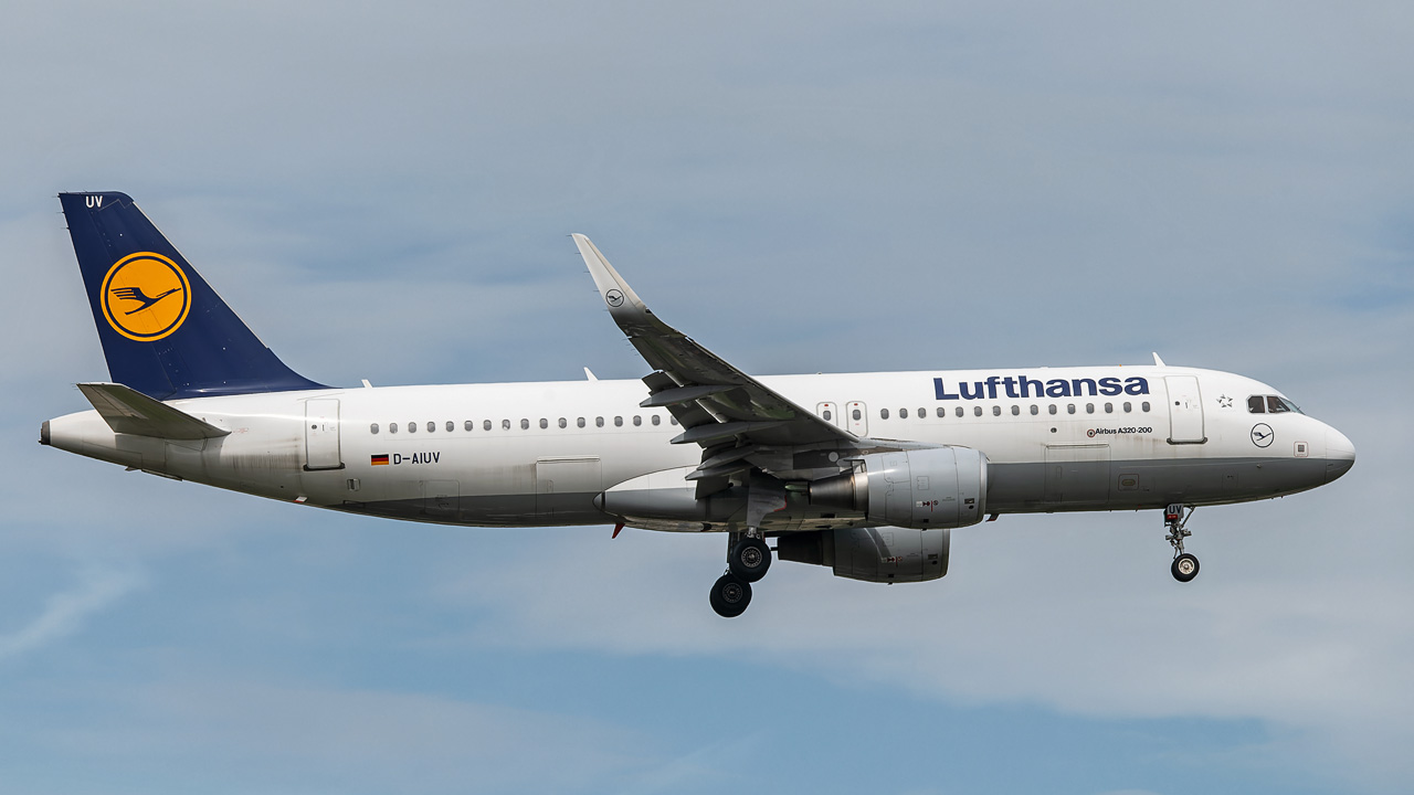 D-AIUV Lufthansa Airbus A320-200