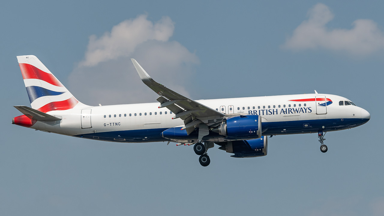 G-TTNC British Airways Airbus A320-200neo