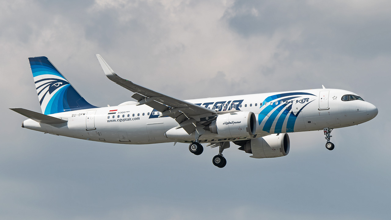 SU-GFM Egypt Air Airbus A320-200neo