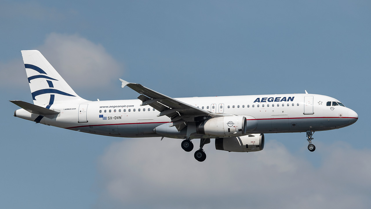 SX-DVN Aegean Airlines Airbus A320-200