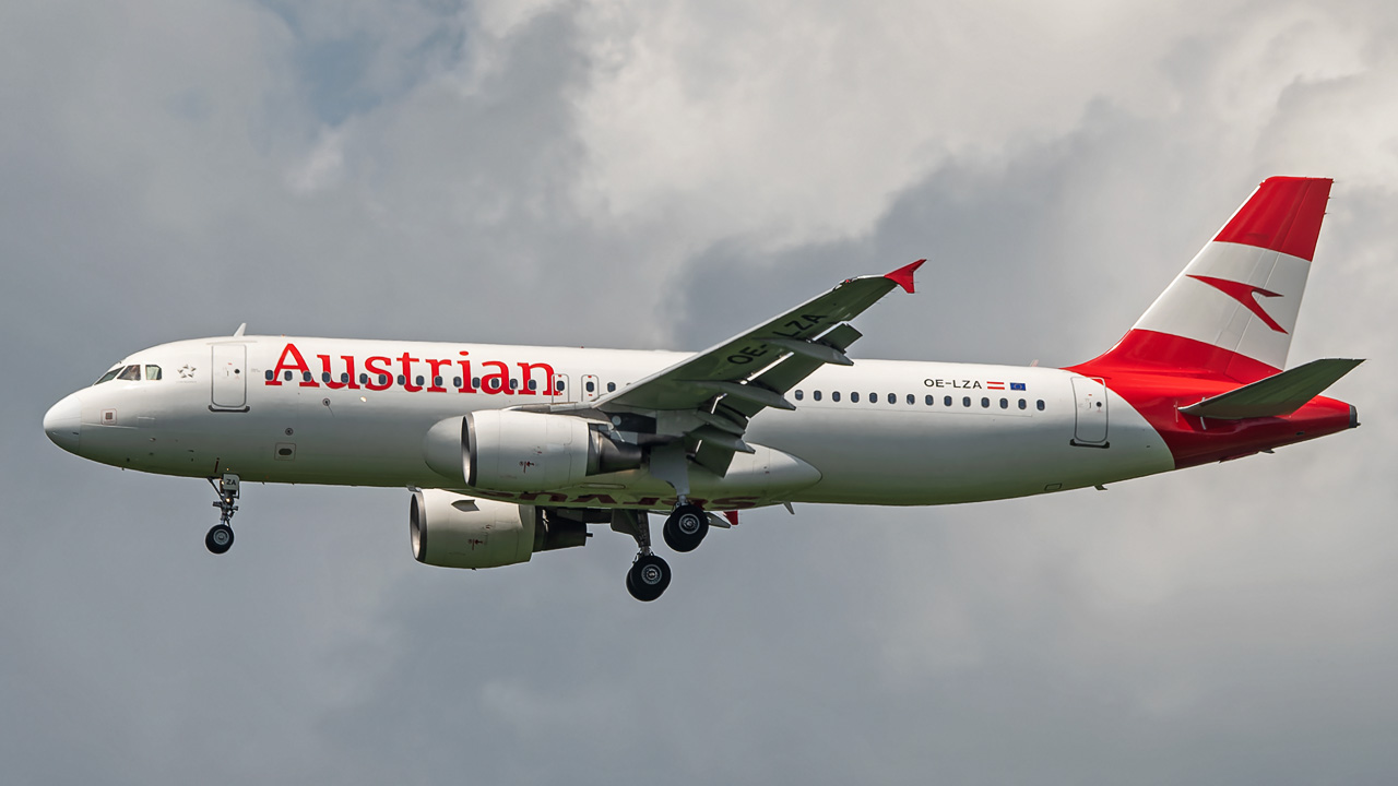 OE-LZA Austrian Airlines Airbus A320-200