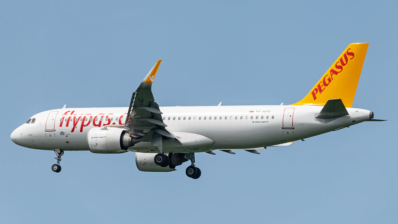 TC-NCE Pegasus Airlines Airbus A320-200neo
