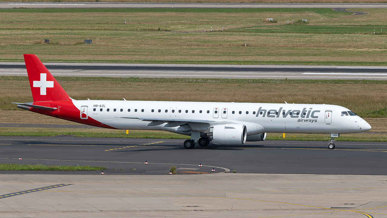 HB-AZL Helvetic Airways Embraer ERJ-195 E2