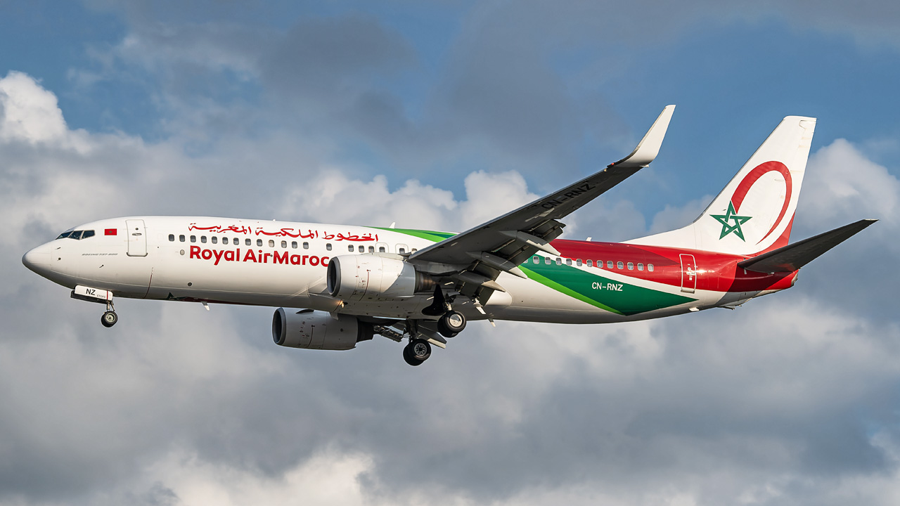 CN-RNZ Royal Air Maroc (RAM) Boeing 737-800