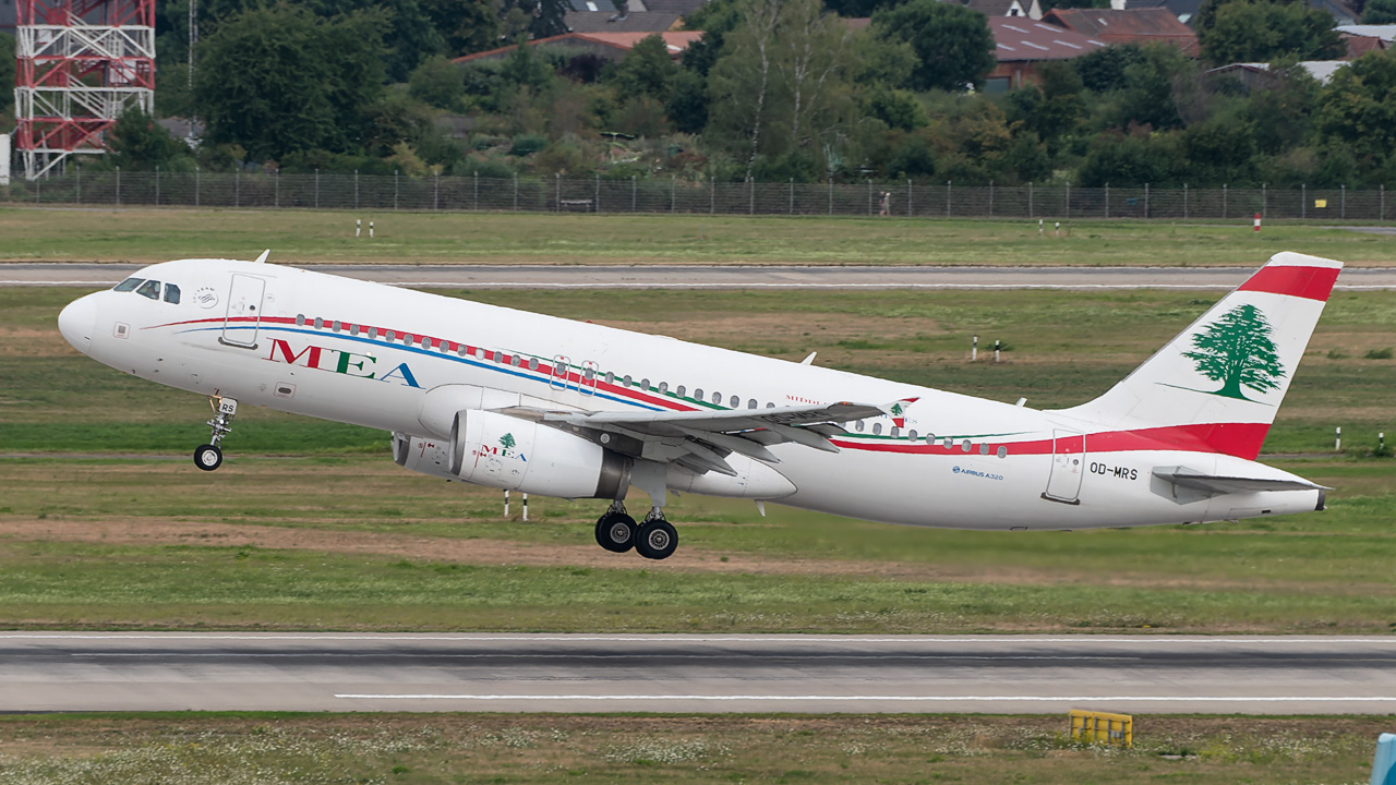 OD-MRS Middle East Airlines (MEA) Airbus A320-200