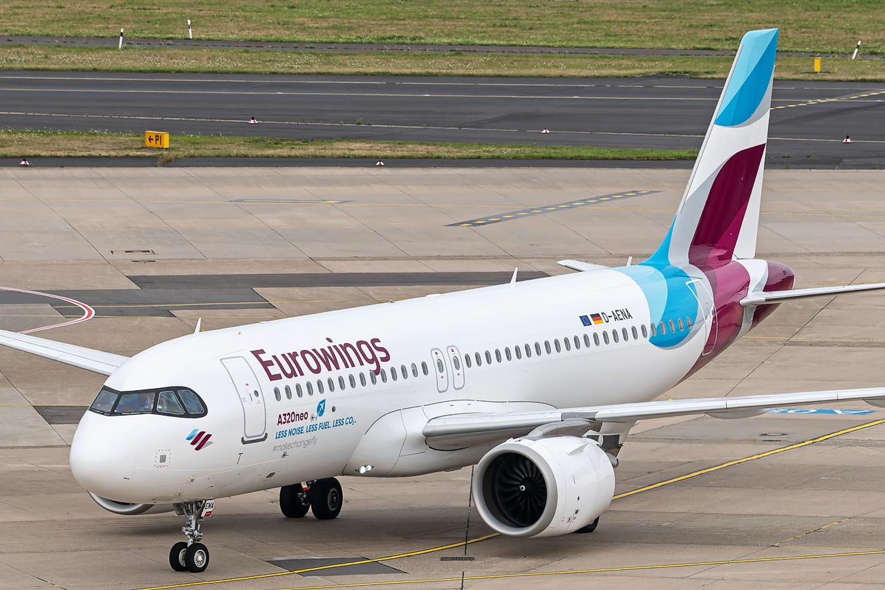 D-AENA Eurowings Airbus A320-200neo