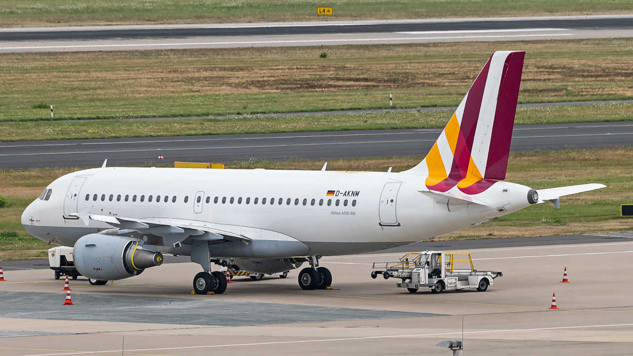 D-AKNM Eurowings Airbus A319-100