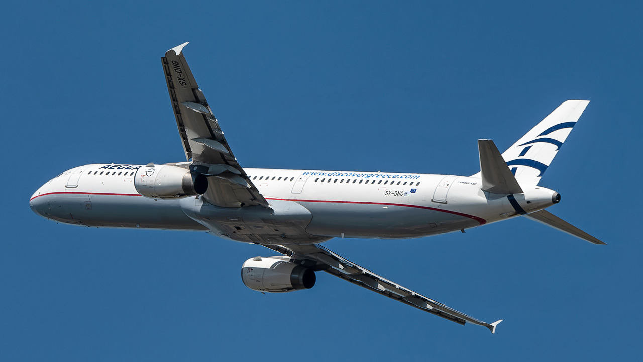 SX-DNG Aegean Airlines Airbus A321-200