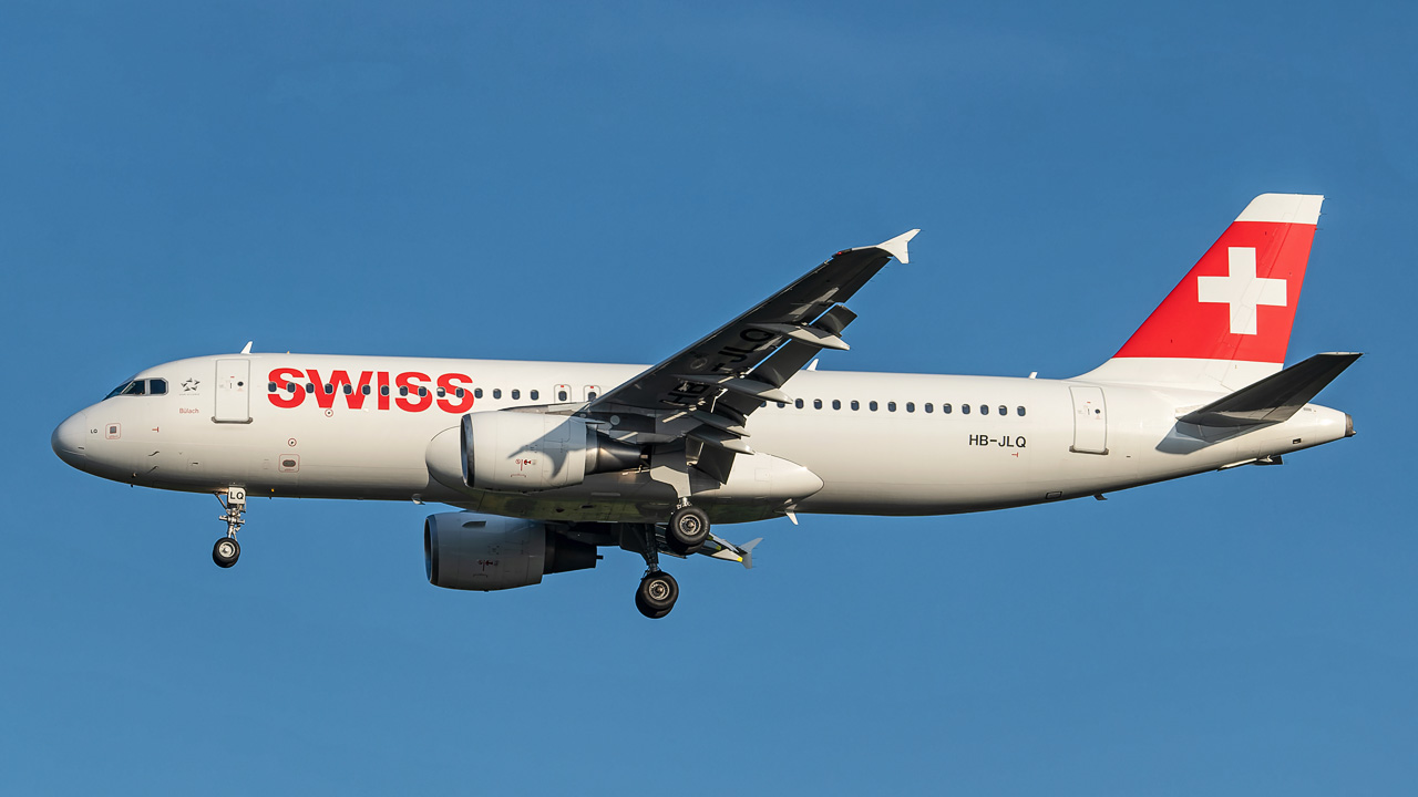 HB-JLQ Swiss Airbus A320-200