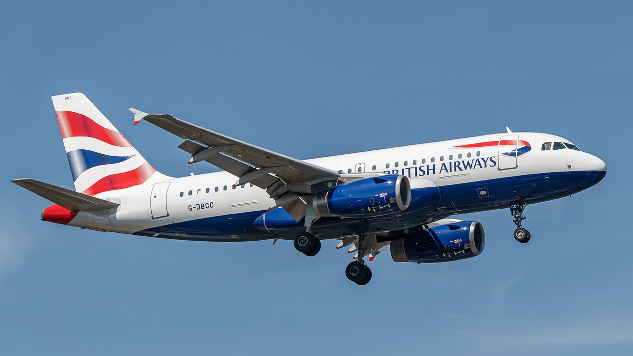 G-DBCC British Airways Airbus A319-100