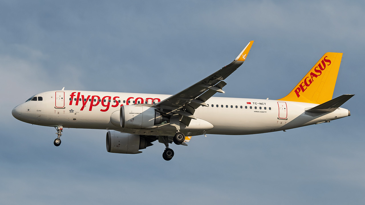 TC-NCT Pegasus Airlines Airbus A320-200neo