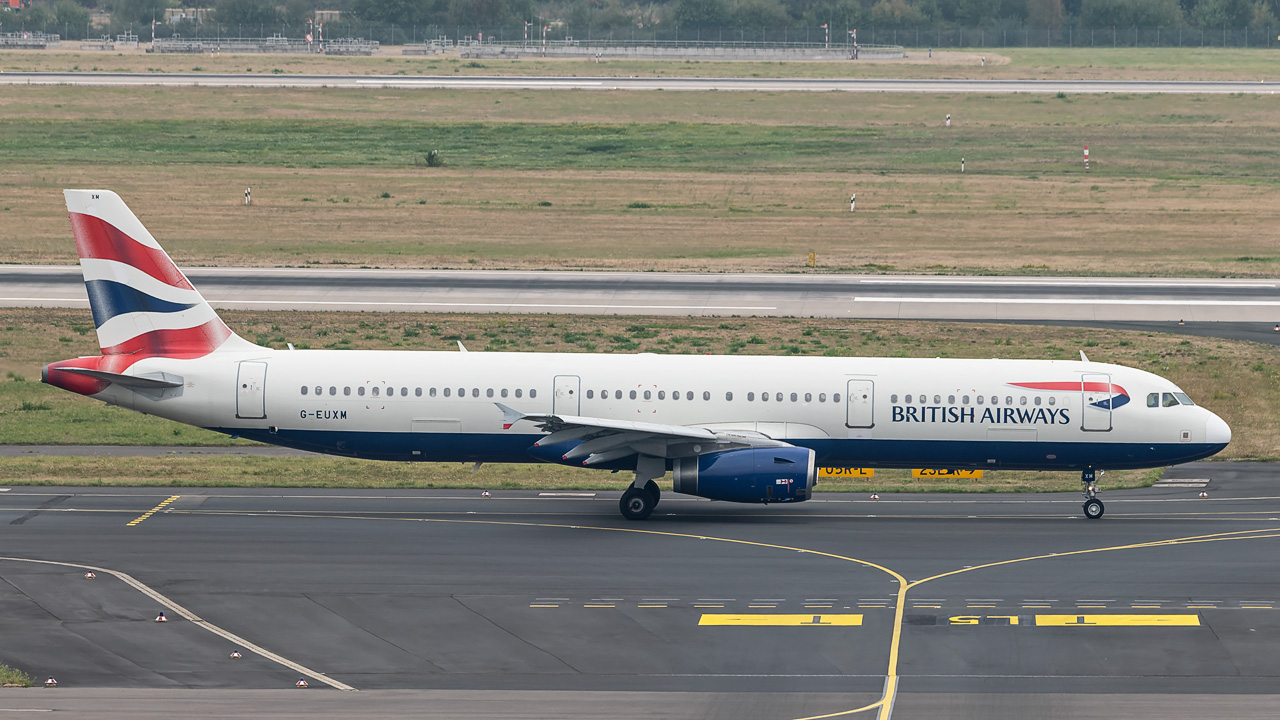 G-EUXM British Airways Airbus A321-200