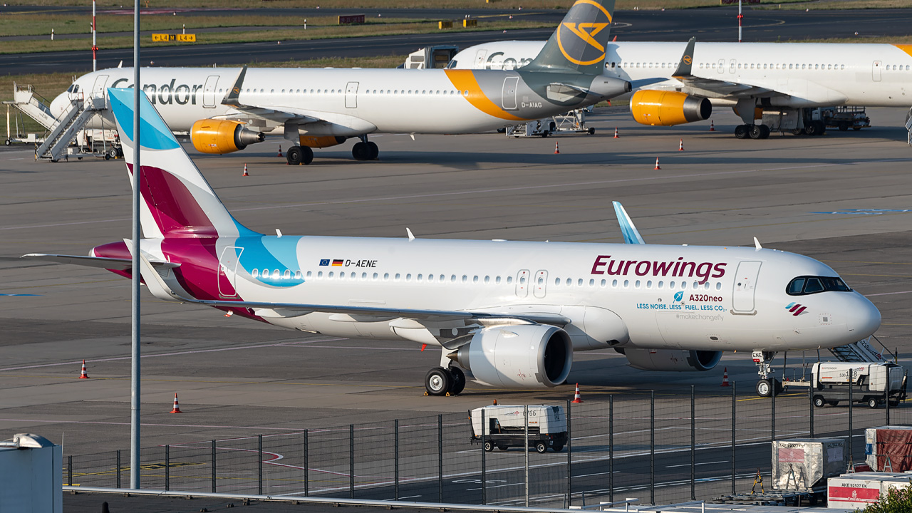 D-AENE Eurowings Airbus A320-200neo