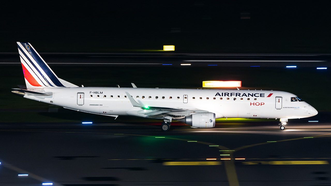 F-HBLM Air France (HOP!) Embraer ERJ-190