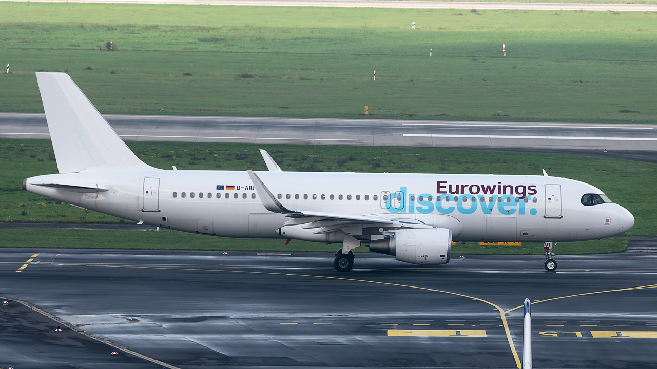 D-AIUT Eurowings Discover Airbus A320-200/S
