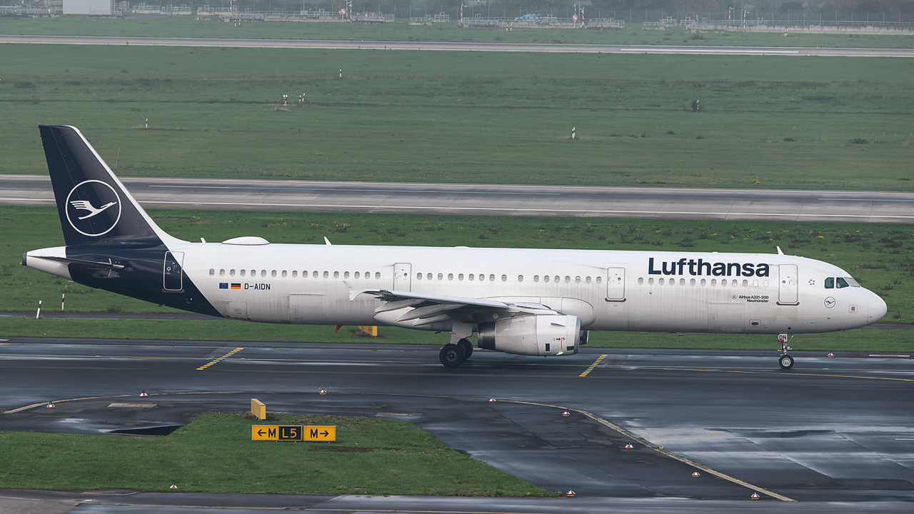 D-AIDN Lufthansa Airbus A321-200