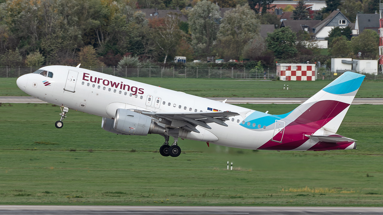 D-ABGJ Eurowings Airbus A319-100