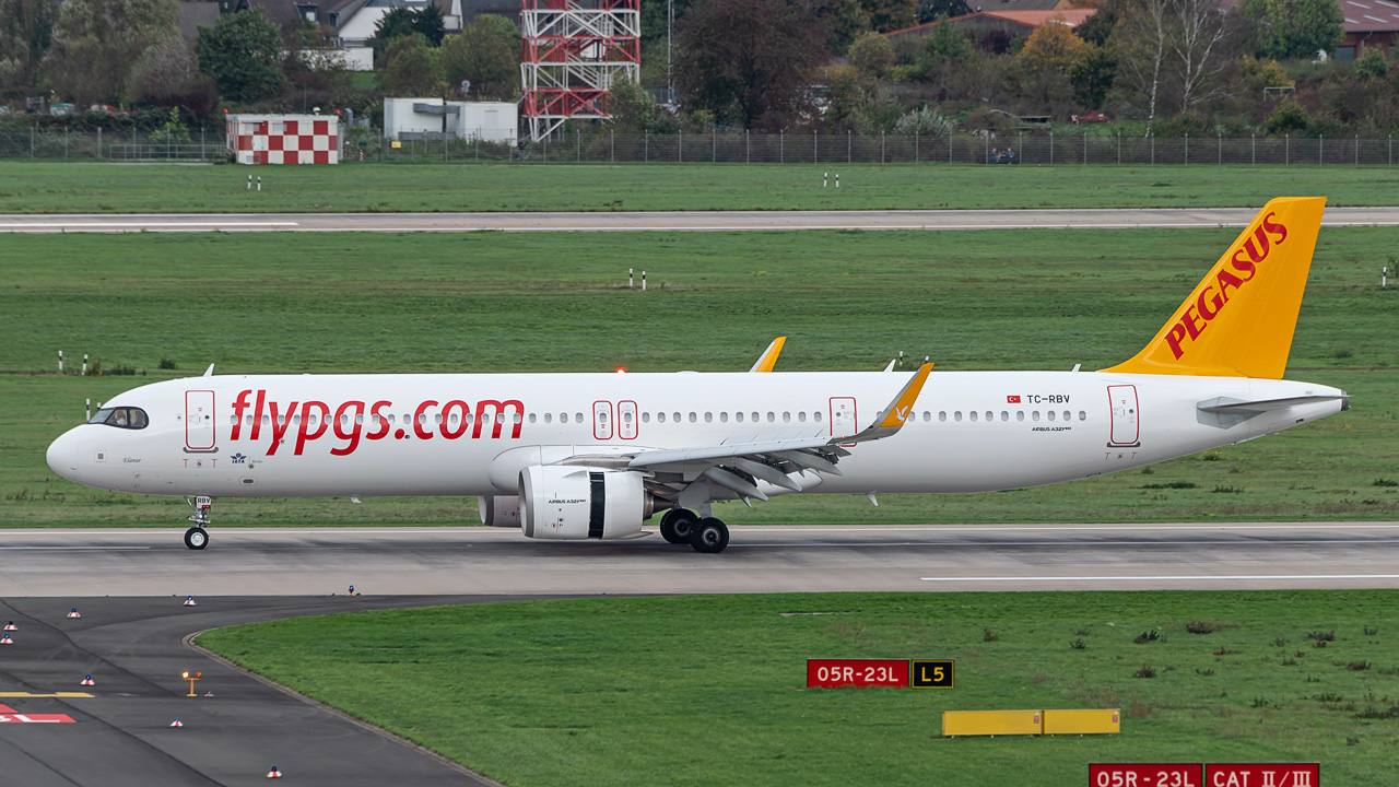 TC-RBV Pegasus Airlines Airbus A321-200neo