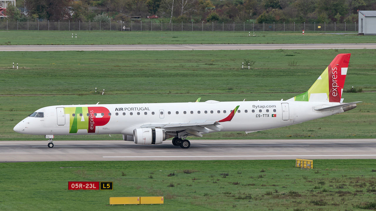 CS-TTX TAP Express Portugal Embraer ERJ-195