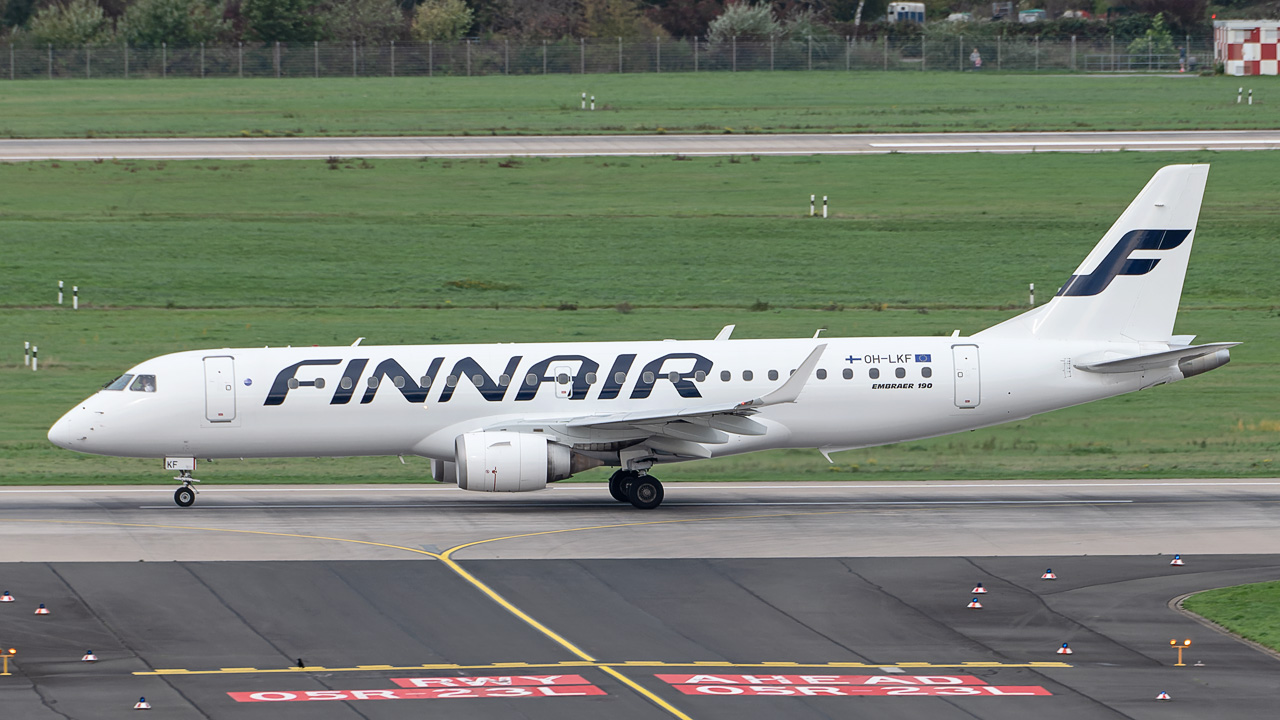OH-LKF Finnair Embraer ERJ-190