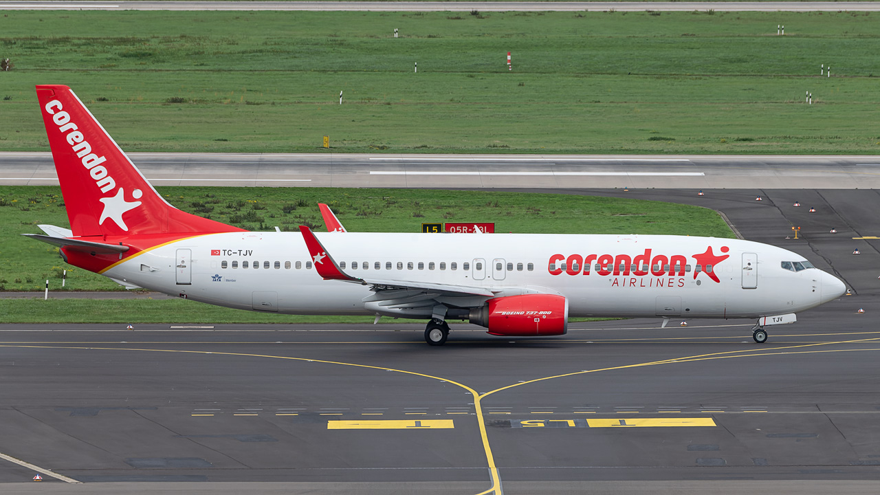 TC-TJV Corendon Airlines Boeing 737-800