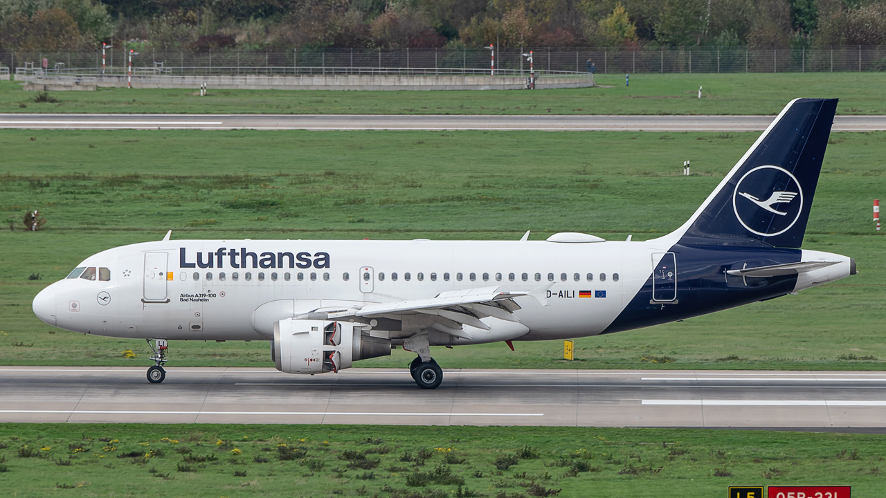 D-AILI Lufthansa Airbus A319-100