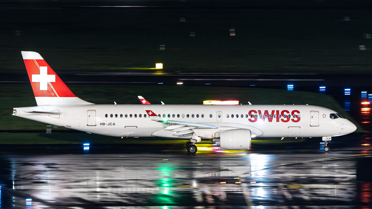 HB-JCA Swiss Airbus A220-300