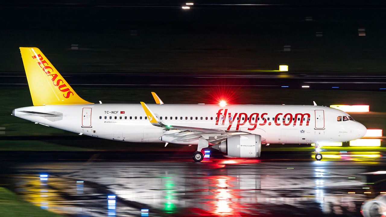 TC-NCF Pegasus Airlines Airbus A320-200neo