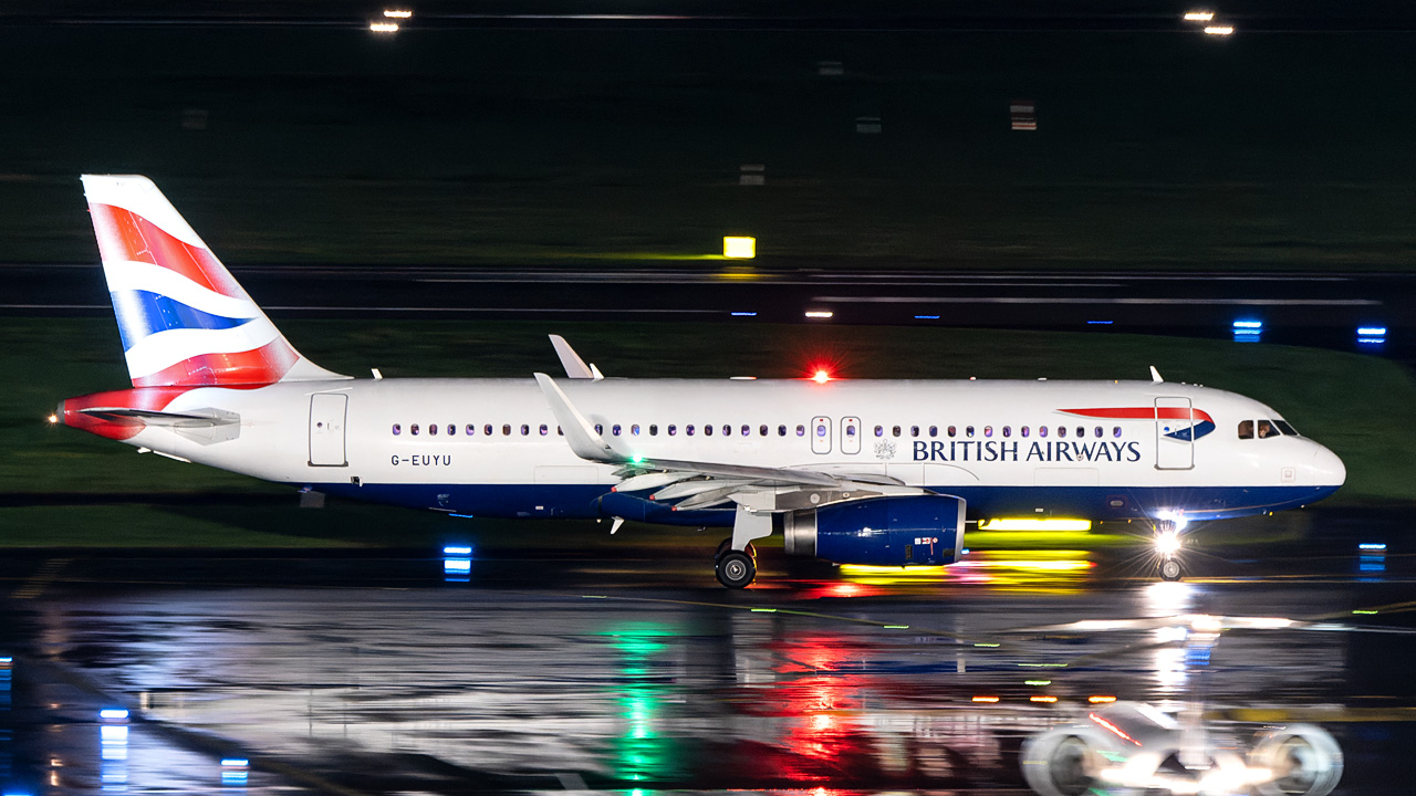 G-EUYU British Airways Airbus A320-200/S