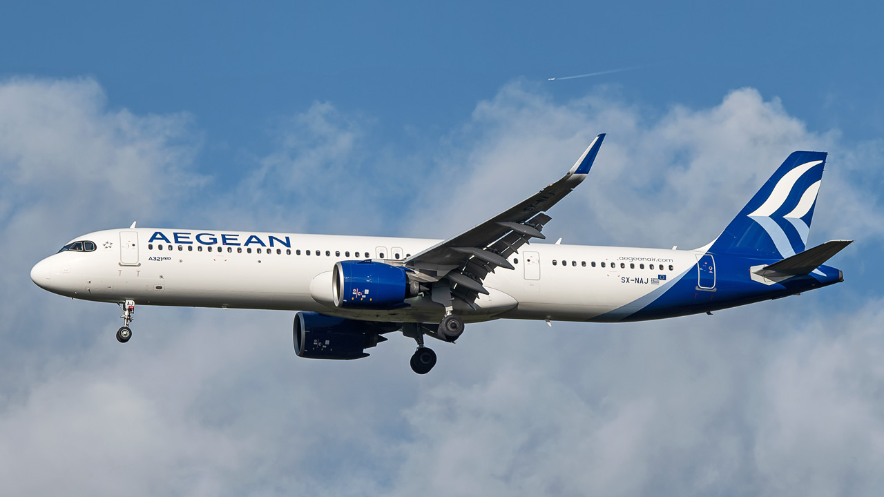 SX-NAJ Aegean Airlines Airbus A321-200neo