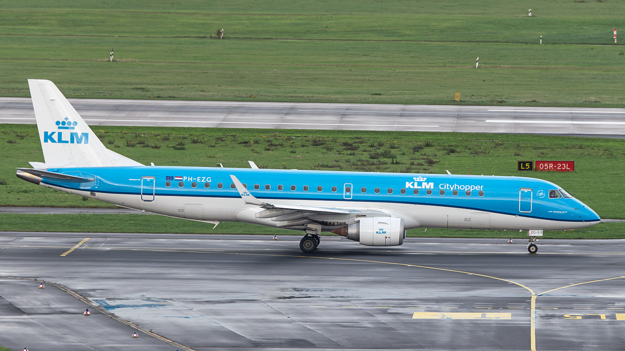 PH-EZG KLM cityhopper Embraer ERJ-190