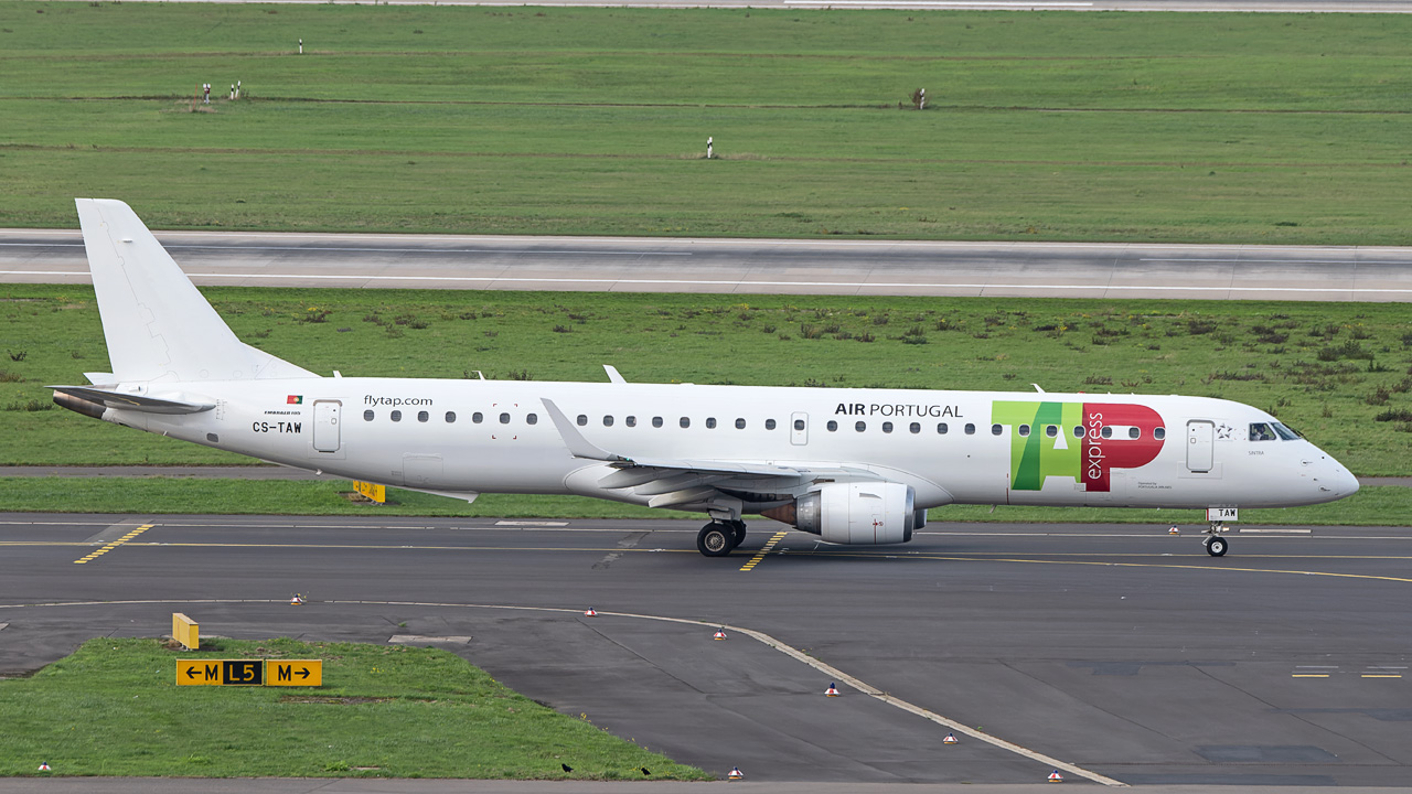 CS-TAW TAP Express Portugal Embraer ERJ-195