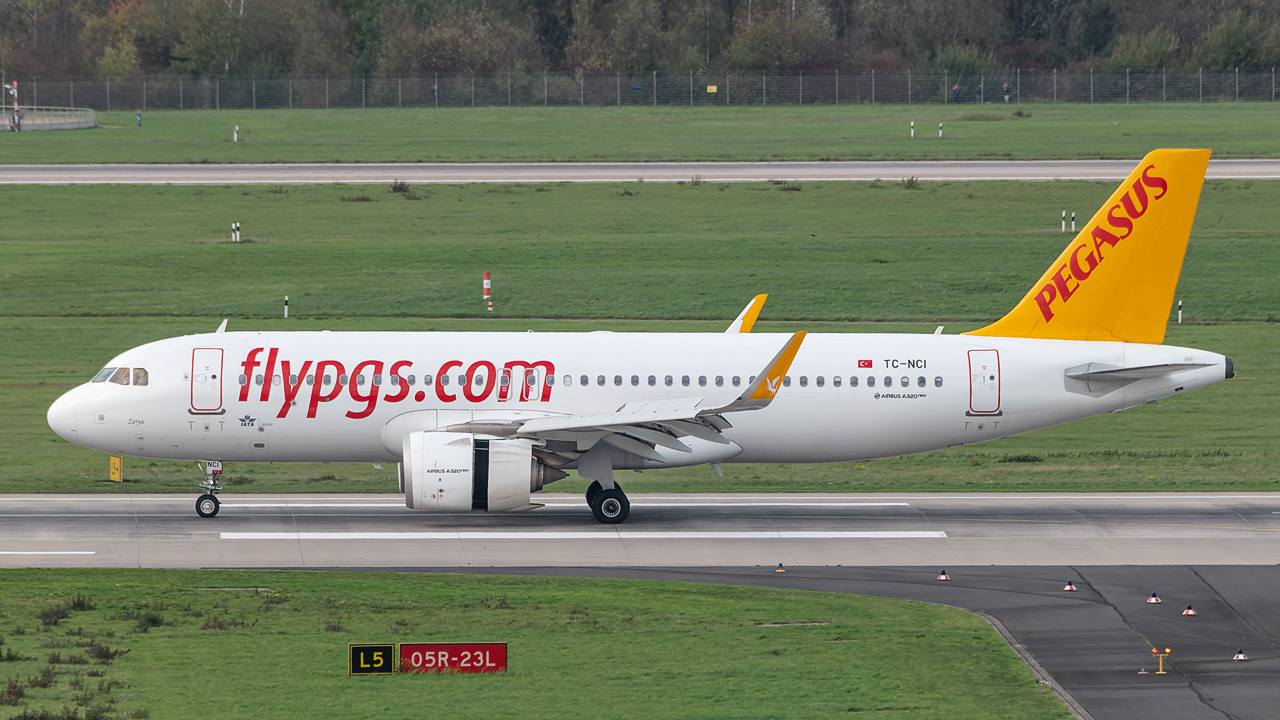 TC-NCI Pegasus Airlines Airbus A320-200neo