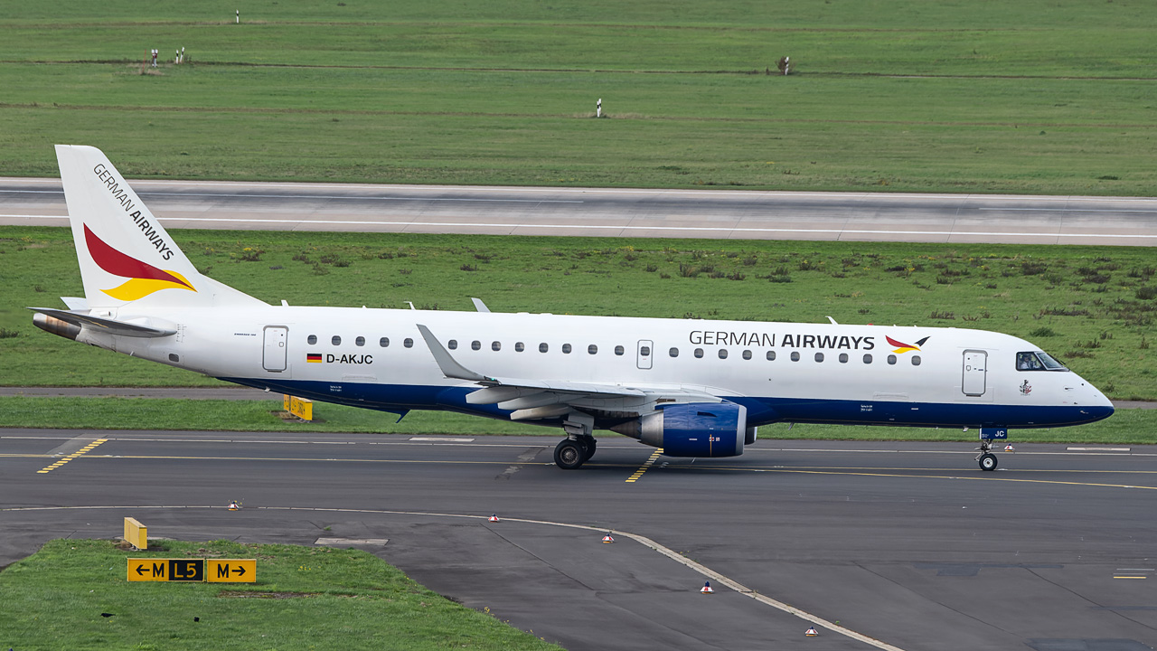 D-AKJC German Airways Embraer ERJ-190