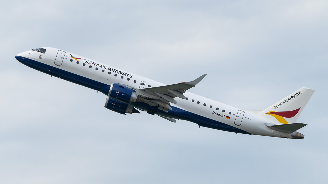 D-AKJC German Airways Embraer ERJ-190