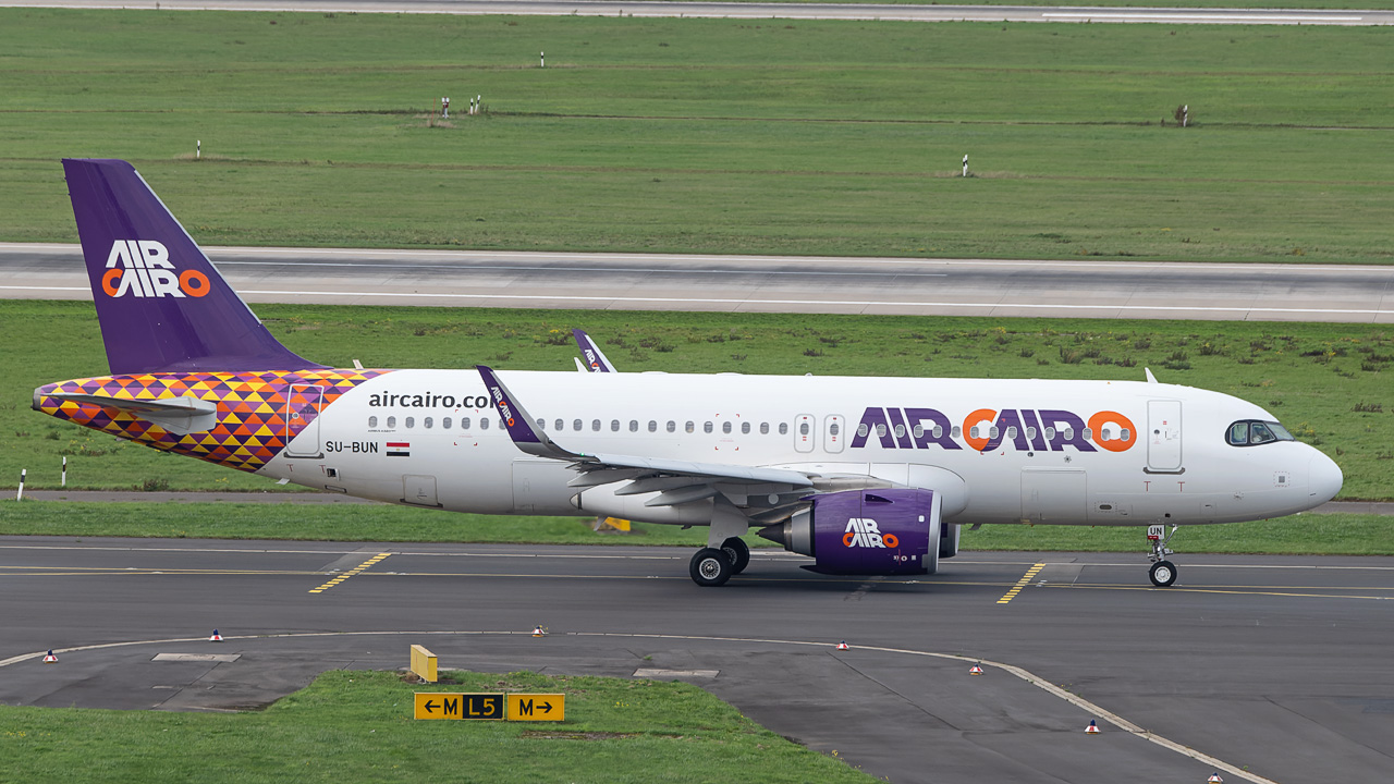 SU-BUN Air Cairo Airbus A320-200neo