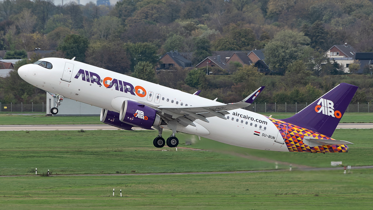 SU-BUN Air Cairo Airbus A320-200neo