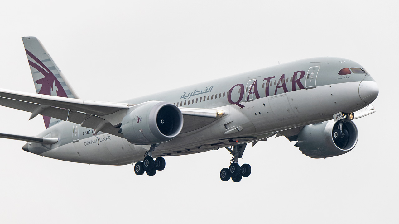 A7-BCG Qatar Airways Boeing 787-8 Dreamliner