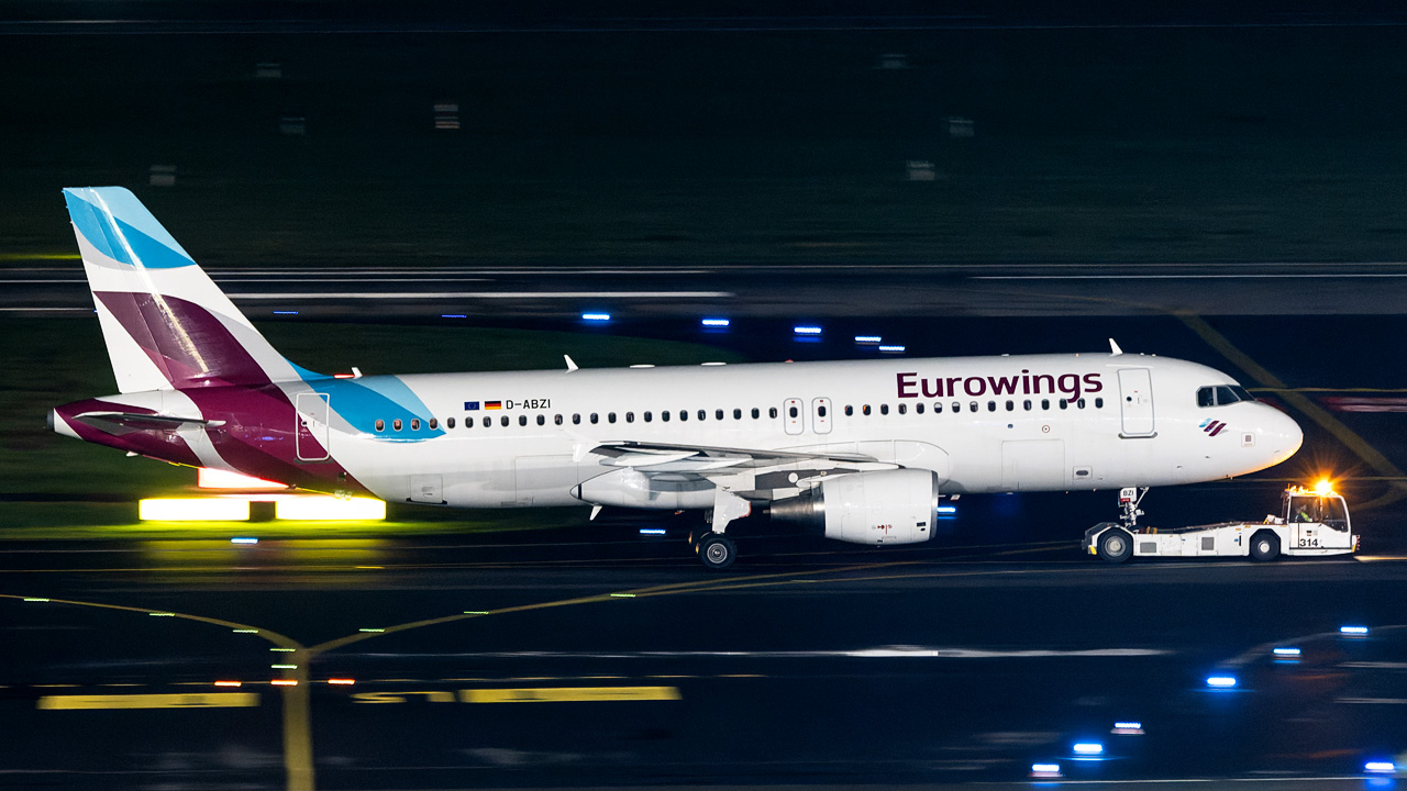 D-ABZI Eurowings Airbus A320-200